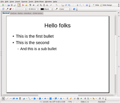 How to make OpenDocument slideshows out of plain text files /img/ODP_template.png