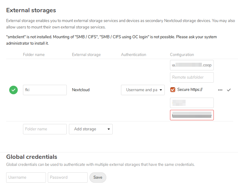 NextCloud 16 review /img/figure-11-setting-external-storages.png