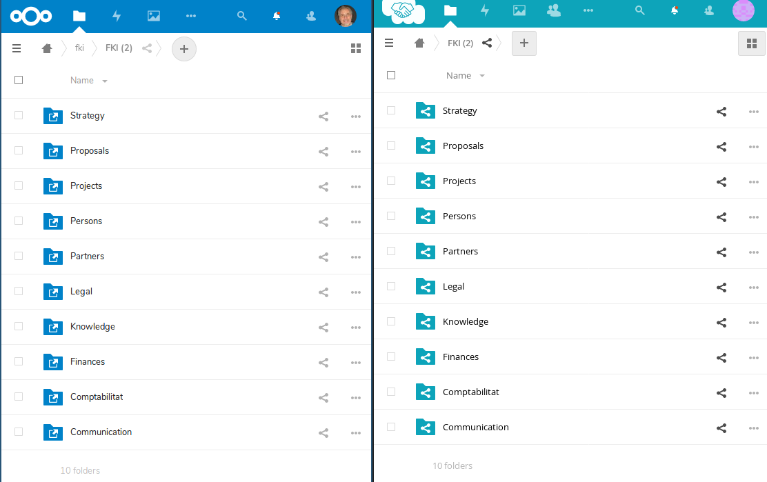 NextCloud 16 review /img/figure-13-shared-nextcloud-folders.png