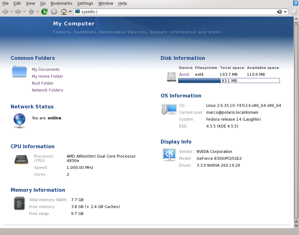 Help request, why is my Linux so damn slow? /img/sysinfo.png